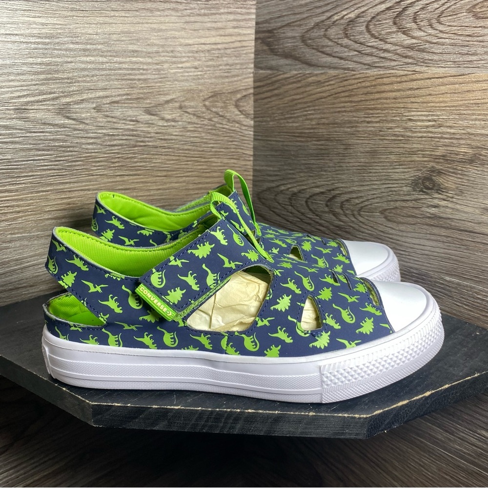 Converse ctas super play dinosaur green blue sandals